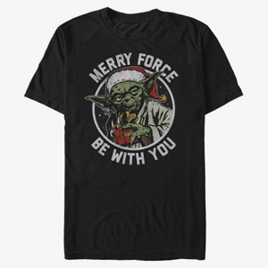 Queens Star Wars: Classic - Merry Force Unisex T-Shirt Black
