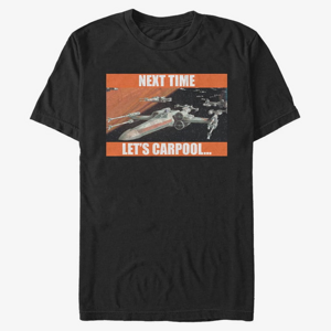 Queens Star Wars: Classic - Next Time Let's Carpool Unisex T-Shirt Black
