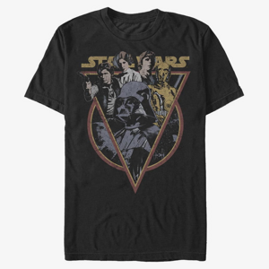 Queens Star Wars: Classic - Retro Unisex T-Shirt Black