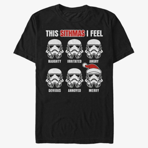 Queens Star Wars: Classic - Sithmis Feelings Men's T-Shirt Black