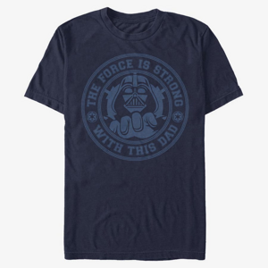 Queens Star Wars: Classic - Vader Dad Unisex T-Shirt Navy Blue