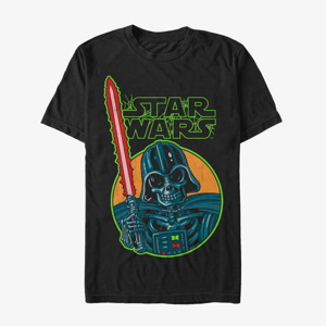 Queens Star Wars: Classic - Vader Skull Men's T-Shirt Black