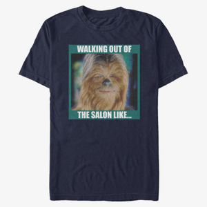 Queens Star Wars: Classic - Walking Out The Salon Unisex T-Shirt Navy Blue
