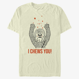 Queens Star Wars - I Chews You Chewy Unisex T-Shirt Natural