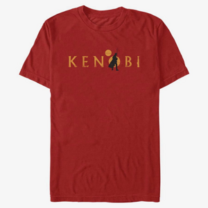 Queens Star Wars Obi-Wan - Kenobi Two Suns Logo Unisex T-Shirt Red