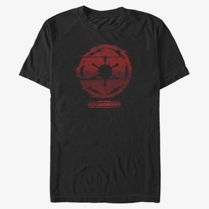 Queens Star Wars: Squadrons - Empire Glitch Men's T-Shirt Black
