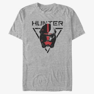 Queens Star Wars: The Bad Batch - Hunter Unisex T-Shirt Heather Grey