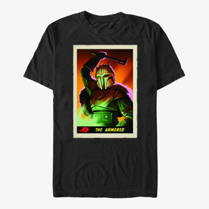 Queens Star Wars: The Mandalorian - Armorer Card Unisex T-Shirt Black