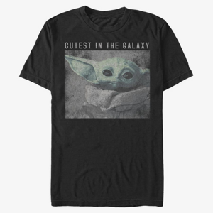 Queens Star Wars: The Mandalorian - Galaxys Cutest Unisex T-Shirt Black