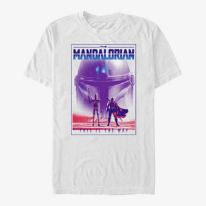 Queens Star Wars: The Mandalorian - Hype Twins Unisex T-Shirt White