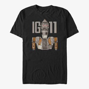 Queens Star Wars: The Mandalorian - IG-11 Illustrated Unisex T-Shirt Black