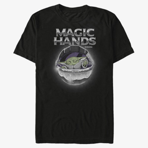 Queens Star Wars: The Mandalorian - MAGIC CHROME Unisex T-Shirt Black