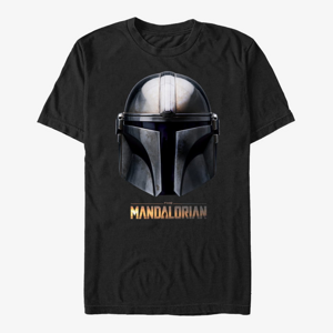 Queens Star Wars: The Mandalorian - Mandalorian Helmet Unisex T-Shirt Black