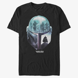 Queens Star Wars: The Mandalorian - Moff Sunset Unisex T-Shirt Black