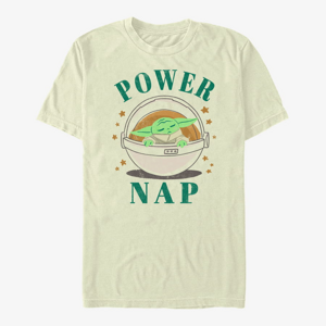Queens Star Wars: The Mandalorian - Power Nap Unisex T-Shirt Natural