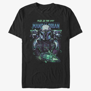 Queens Star Wars: The Mandalorian - Shoot Em Down Unisex T-Shirt Black