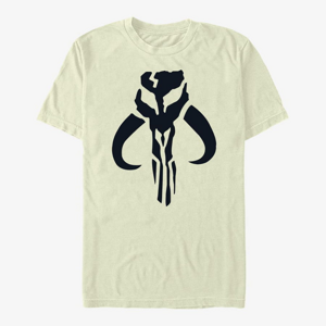 Queens Star Wars: The Mandalorian - Simple Symbol Unisex T-Shirt Natural
