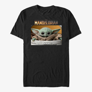 Queens Star Wars: The Mandalorian - Small Box Unisex T-Shirt Black