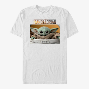 Queens Star Wars: The Mandalorian - Small Box Unisex T-Shirt White