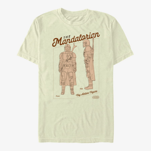 Queens Star Wars: The Mandalorian - The Mandalorian Unisex T-Shirt Natural