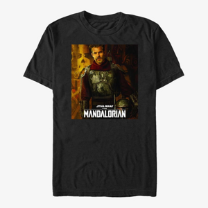 Queens Star Wars: The Mandalorian - The Marshall Poster Unisex T-Shirt Black