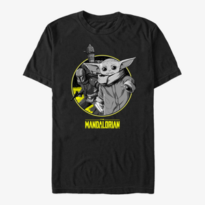 Queens Star Wars: The Mandalorian - The WayCharm Unisex T-Shirt Black