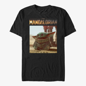 Queens Star Wars: The Mandalorian - Yo Baby Unisex T-Shirt Black