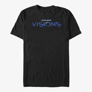 Queens Star Wars: Visions - Blue STVision Logo Unisex T-Shirt Black