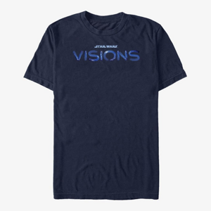 Queens Star Wars: Visions - Blue STVision Logo Unisex T-Shirt Navy Blue