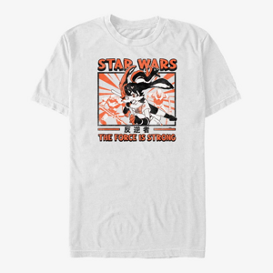 Queens Star Wars: Visions - Strong Force Characters Unisex T-Shirt White