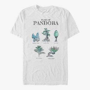 Queens Twentieth Century Fox Avatar 1 - Pandora Flora Sketches Unisex T-Shirt White