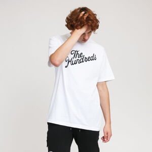 Tričko s krátkym rukávom The Hundreds Forever Slant Logo T-Shirt biele
