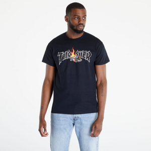 Tričko s krátkym rukávom Thrasher Cop Car T-shirt (suede / canvas) blkblktrwht