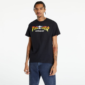 Tričko s krátkym rukávom Thrasher x AWS Spectrum T-shirt Black