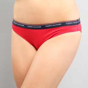 Nohavičky Tommy Hilfiger 3 Pack Bikini - Slip navy / biele / červené