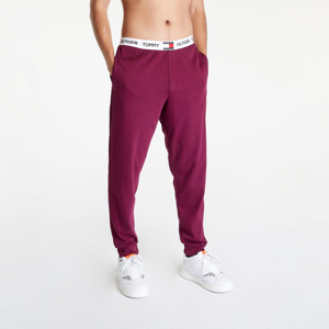 Tepláky Tommy Hilfiger 85 Relaxed Fit Lounge Bottoms Classic Burgundy