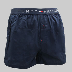 Tommy Hilfiger Cotton Woven Boxer Icon navy