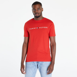 Pánske tričko Tommy Hilfiger Original Cn Ss Tee Logo Červená