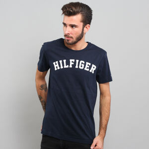 Tričko s krátkym rukávom Tommy Hilfiger SS Tee Logo navy