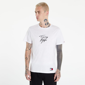 Tričko s krátkym rukávom Tommy Hilfiger Tommy 85 Signature Logo T-Shirt cwhite