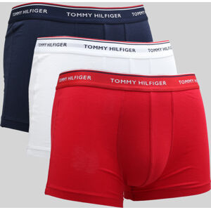Tommy Hilfiger Trunk 3 Pack Premium Essentials C/O biele / červené / navy