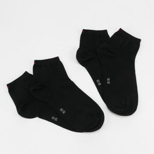 Ponožky Tommy Hilfiger Women Casual Short Sock 2Pack čierne