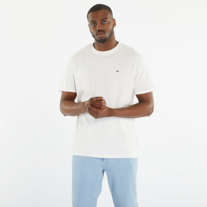 Tričko s krátkym rukávom TOMMY JEANS Classic Solid T-Shirt White
