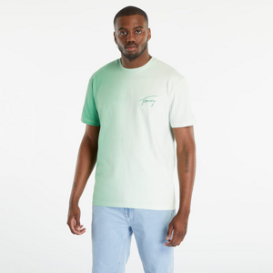 Tričko s krátkym rukávom TOMMY JEANS Dip Dye Classic FIt T-Shirt Green