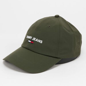 Šiltovka TOMMY JEANS M Seaonal Sport Cap olive