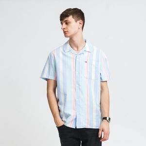 Pánska košeľa TOMMY JEANS M Stripe 1 SS Shirt multicolor