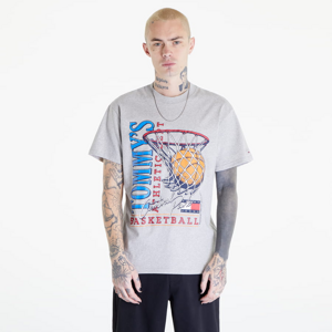 Tričko s krátkym rukávom TOMMY JEANS Relaxed Basketball T-Shirt Grey