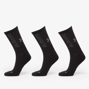 Ponožky Under Armour 3-Maker Cushioned Mid-Crew 3-Pack Socks Black