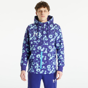Mikina Under Armour Accelerate Hoodie Sonar Blue/ White