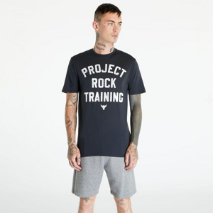 Tričko s krátkym rukávom Under Armour Project Rock Training Short Sleeve T-Shirt Black